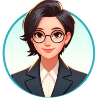Professor Quirk, an illustrated professor with glasses